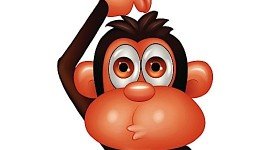 A monkey scratching his head as metaphor for the monkey mind
