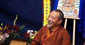 Archaya Zasep Tulku Rinpoche at Gaden Choling Mahayana Buddhist Meditation Centre